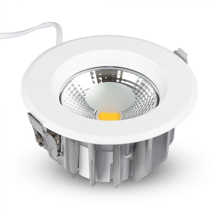 Світильник вбудований LED V-TAC, 10W, SKU-1272, 230V, 6.4K, 1200Lm, круглий