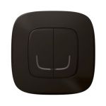 Legrand Розумний безпроводовий вимикач 2-клавішний (Valena Life with NETATMO.)[Антрацит]