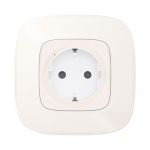 Legrand Розумна розетка 2К + З (Valena Allure with NETATMO)[Перловий]