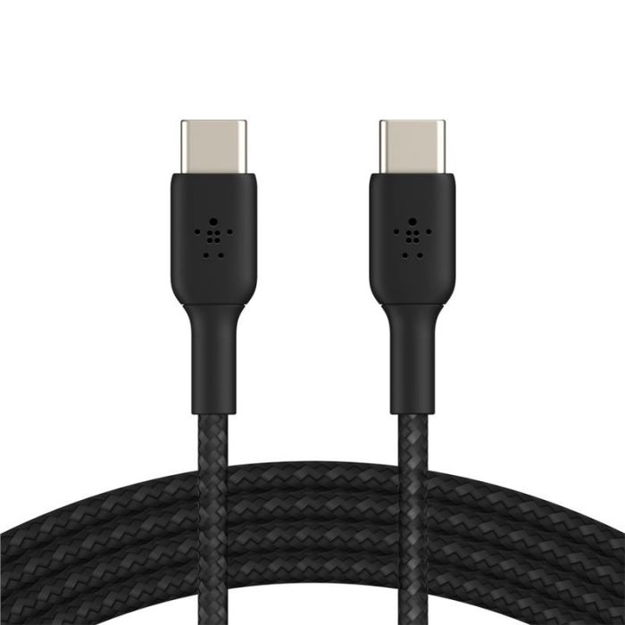 Кабель Belkin USB-С - USB-С, BRAIDED, 1m, black