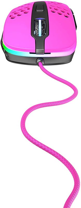 Миша Xtrfy M4 RGB USB Pink