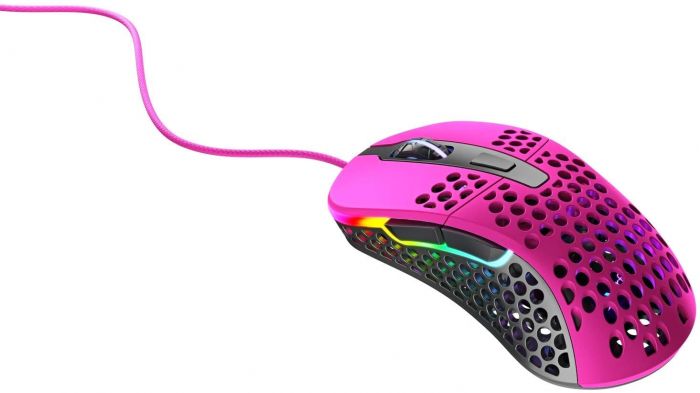 Миша Xtrfy M4 RGB USB Pink