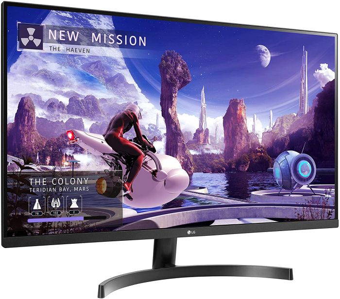 Монітор LCD 27" LG 27QN600-B 2xHDMI, DP, IPS, 2560x1440, 99%sRGB, FreeSync, HDR10