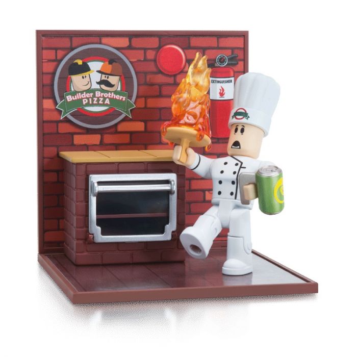 Ігрова колекційна фігурка Jazwares Roblox Desktop Series Work At A Pizza Place: Fired