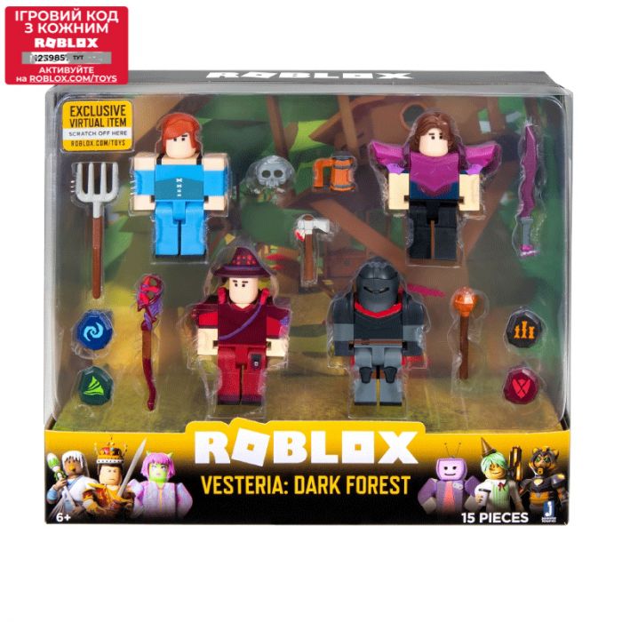 Набір Jazwares Roblox Four Figure Pack Vesteria: Dark Forest W5