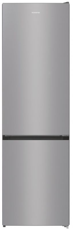 Холодильник з нижн. мороз. камерою Gorenje NRK6201ES4, 200х60х60см, 2 двері, 235( 96)л, А+, NF+ , Зона св-ті, Внутр. Диспл, Сріб