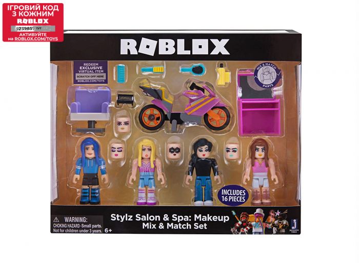 Набір Jazwares Roblox Mix &Match Set Stylz Salon: Makeup W2