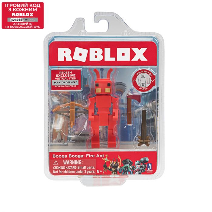 Ігрова колекційна фігурка Jazwares Roblox Сore Figures Booga Booga: Fire Ant W5