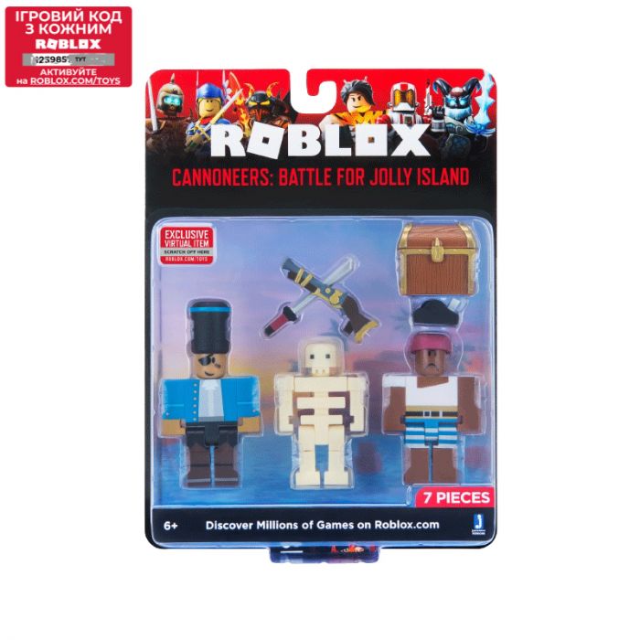 Набір Jazwares Roblox Game Packs Cannoneers: Battle for Jolly Island W6