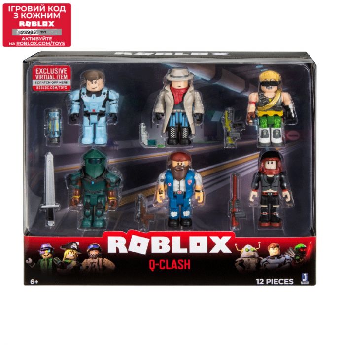 Набір Jazwares Roblox Multipack Q-Clash W7