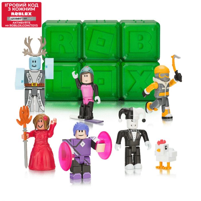 Ігрова колекційна фігурка Roblox Mystery Figures Emerald S4