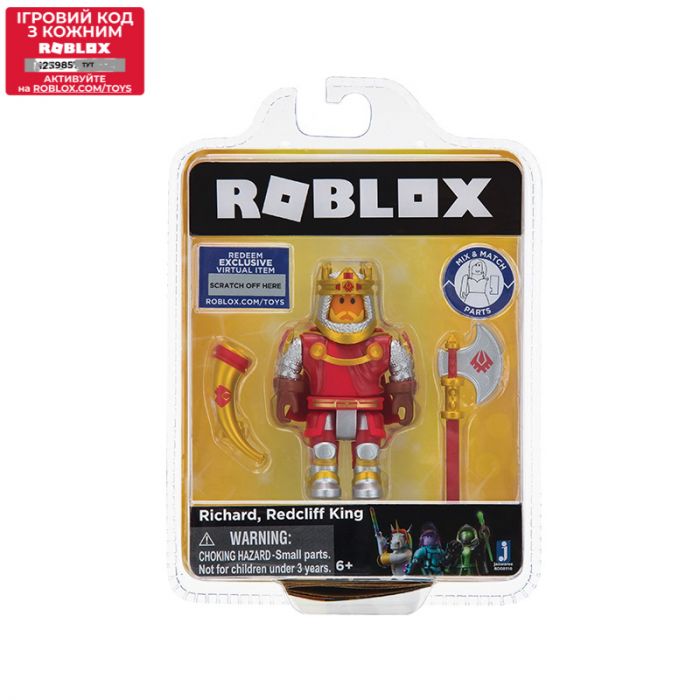 Ігрова колекційна фігурка Jazwares Roblox Сore Figures Richard, Redcliff King