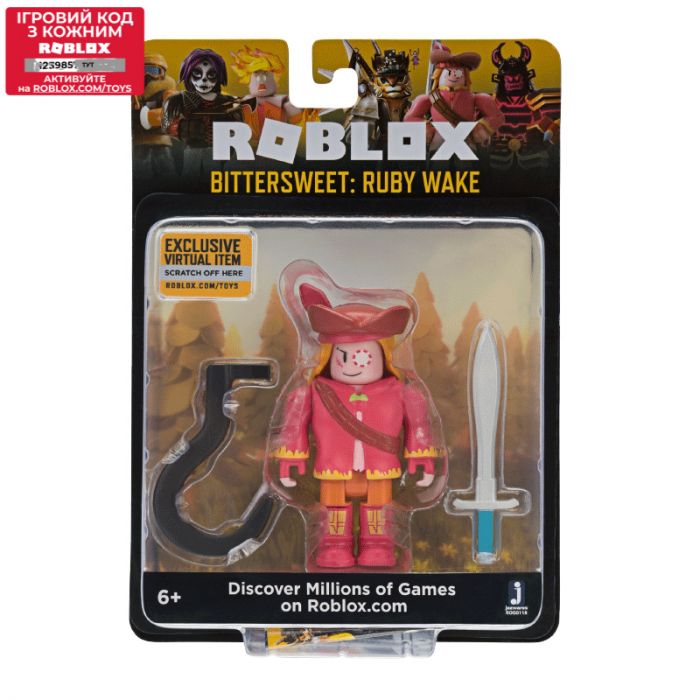 Ігрова колекційна фігурка Jazwares Roblox Core Figures Bittersweet: Ruby Wake W4