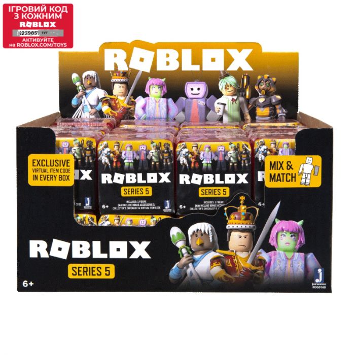 Ігрова колекційна фігурка Roblox Mystery Figures Garnet Assortment S5
