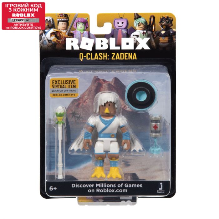 Ігрова колекційна фігурка Jazwares Roblox Core Figures Q-Clash: Zadena W5