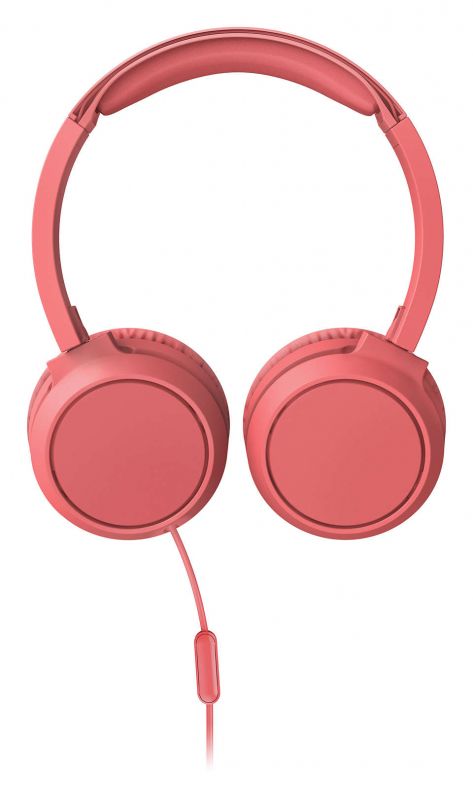 Навушники Philips TAH4105 On-ear Mic Червоний