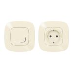 Legrand Valena Allure with NETATMO. Набір упр. ел. приладами (smart-розетка + smart-вимик.). Слонова кістка