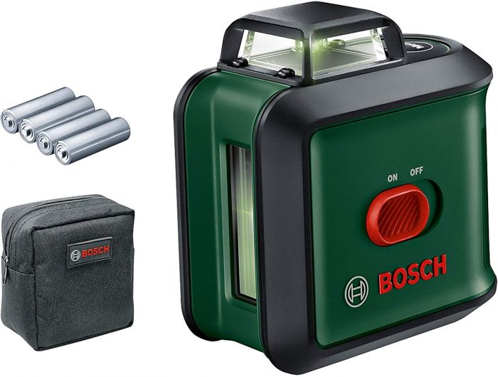 Нівелір лазерний Bosch UniversalLevel 360, діапазон± 4°,± 0.4 мм на 30 м до 24 м, 0.56 кг