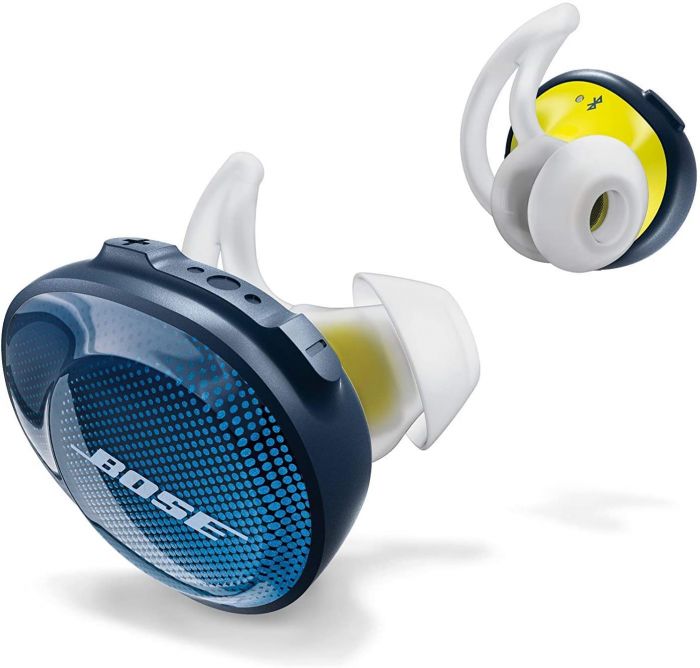 Навушники Bose SoundSport Free Wireless Headphones, Blue/Yellow