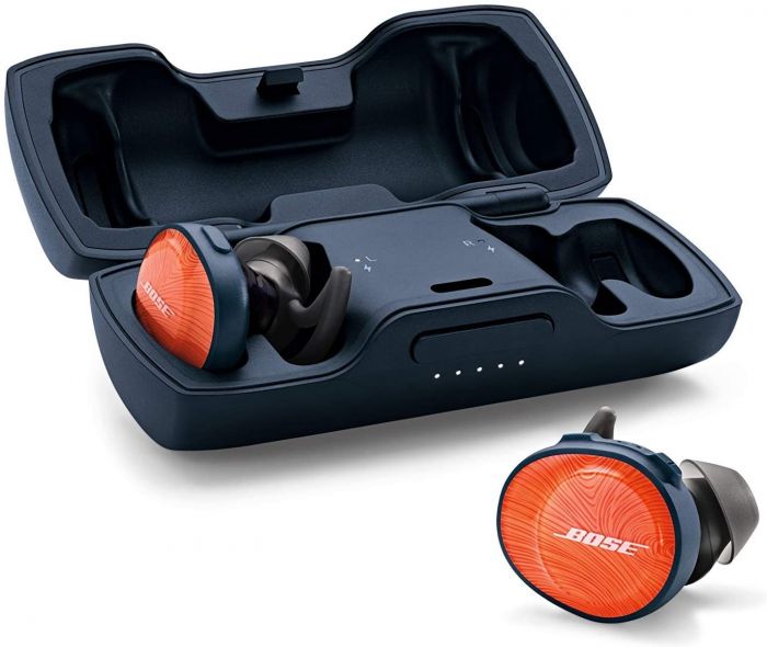 Навушники Bose SoundSport Free Wireless Headphones, Orange/Blue