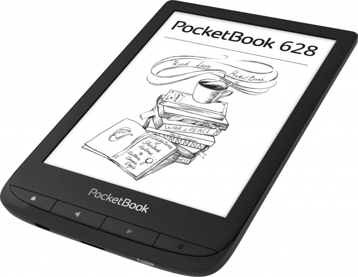 Електронна книга PocketBook 628, Ink Black