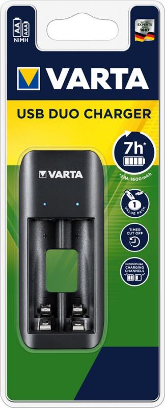 Зарядний пристрій VARTA Value USB Duo Charger