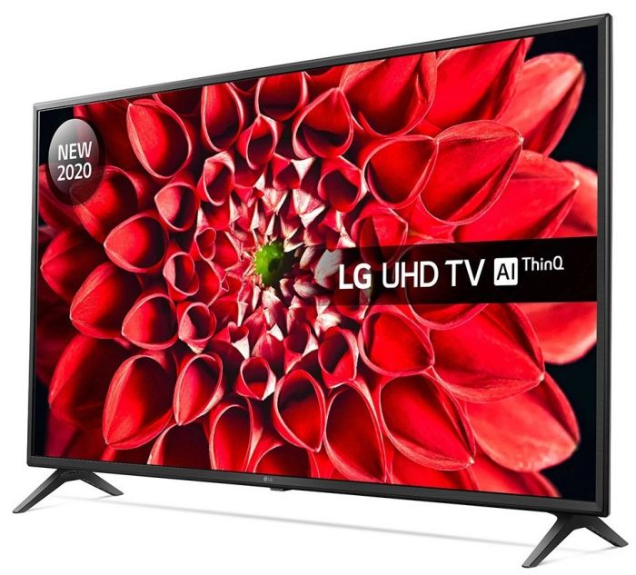 Телевiзор 49" LED 4K LG 49UN71006LB Smart, WebOS, Black