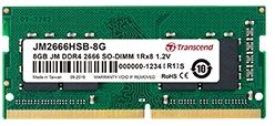 Пам'ять ноутбука Transcend DDR4  8GB 2666