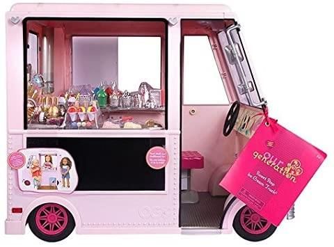 Транспорт для ляльок Our Generation Фургон з морозивом та аксесуарами, рожевий BD37363Z