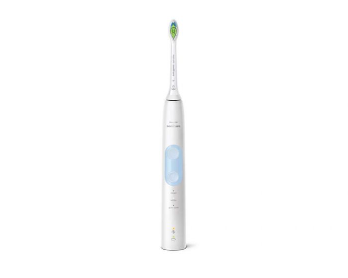 Щітка зубна електр. Philips, ProtectiveClean 5100, 62т. колив/хв, насадок-2, футляр, білий