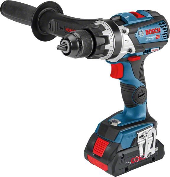 Шуруповерт-дриль Bosch GSB 18 V-110 C, 2x5.0 Ач, 47/85/110 Нм, 480-2100 об/хв, L-BOXX 136