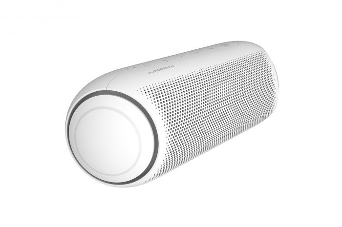 Акустична система LG XBOOM Go PL7 30W, IPX5, LED Lights, Wireless, Білий