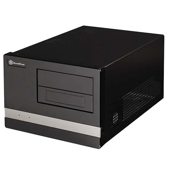 Корпус SilverStone SUGO SG02B-F,Micro ATX, USB3.0x2, 1x80мм, безБЖ, чорний