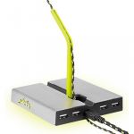 Тримач для кабелю Xtrfy B1 with 4 USB2.0 Grey-Yellow