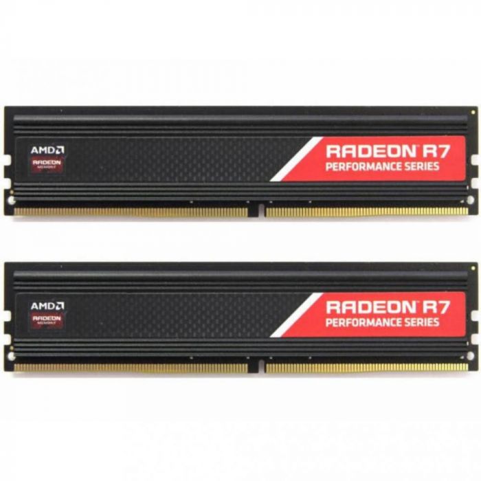 Пам'ять ПК AMD DDR4 8GB 2400  KIT (4GBx2) Heat Shield