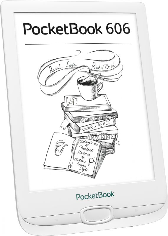 Електронна книга PocketBook 606, White