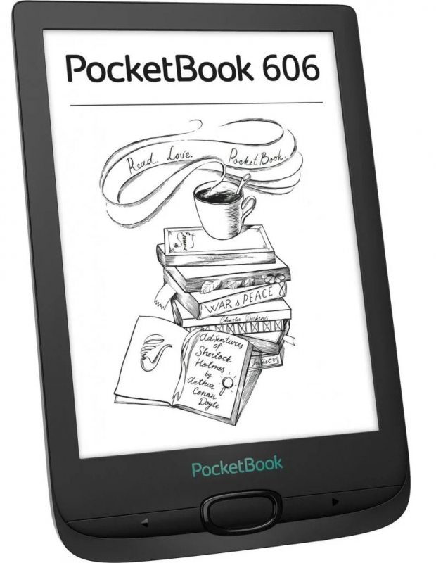 Електронна книга PocketBook 606, Black