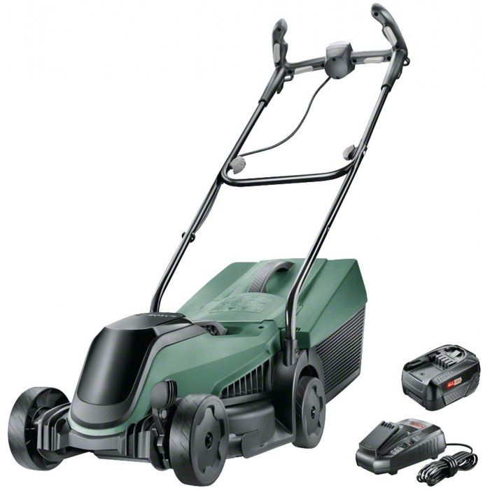 Газонокосарка Bosch CityMower 18, 18V, 30-60mm, 32 cm, система Ergoflex