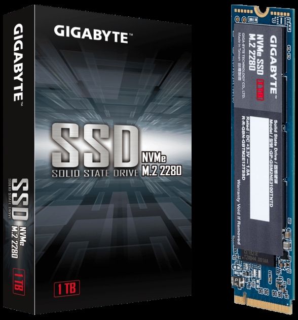 Накопичувач SSD GIGABYTE M.2 1TB PCIe 3.0