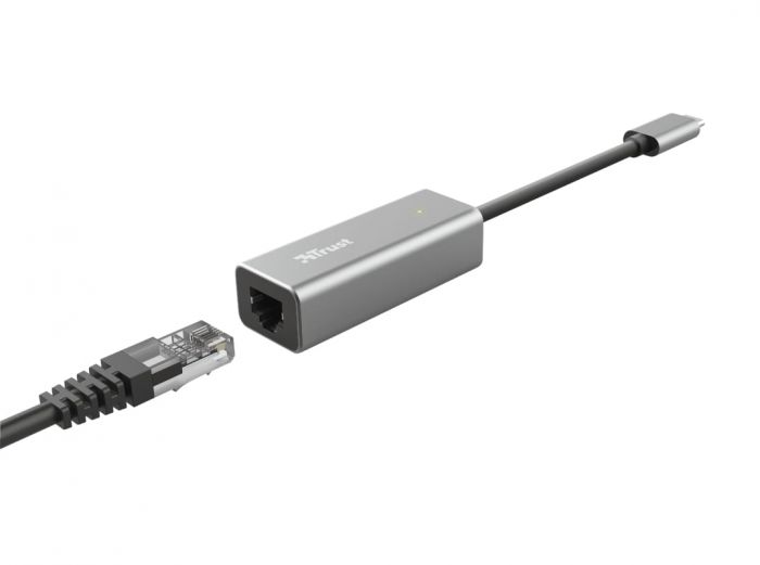 Перехідник Trust Dalyx USB-C to Ethernet Adapter