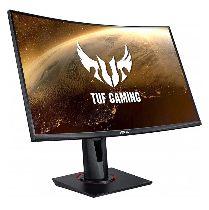 ASUS Монiтор LCD 27" TUF Gaming VG27VQ DVI, HDMI, DP, MM, VA, 1920x1080, CURVED, 165Hz, 1ms, FreeSync