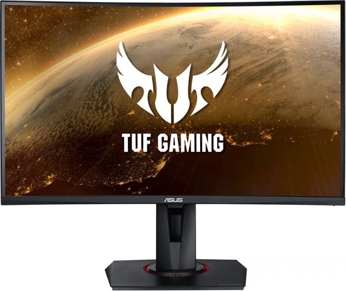 ASUS Монiтор LCD 27" TUF Gaming VG27VQ DVI, HDMI, DP, MM, VA, 1920x1080, CURVED, 165Hz, 1ms, FreeSync