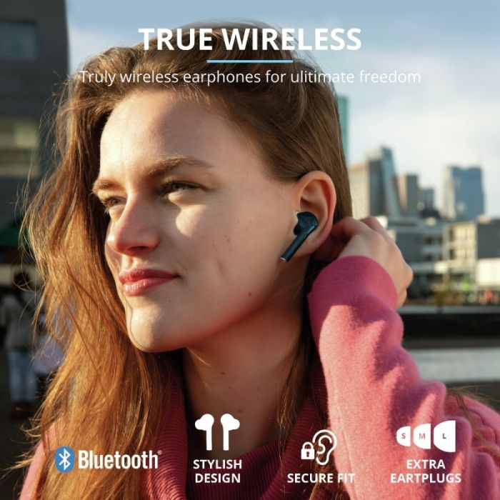 Навушники Trust Nika Touch True Wireless Mic Blue