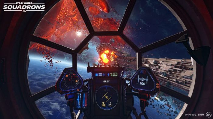 Програмний продукт на BD диску Star Wars Squadrons [XBOX, Russian version]