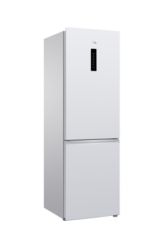 Холодильник з нижн. мороз. камерою TCL RB315WM1110, 185х60х63см, 2 дв., Х- 219л, М- 87л, A+, NF, Білий