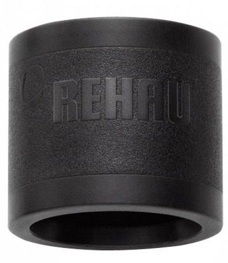 Гільза Rehau Rautitan PX, 16 мм, насувна, полівінілденфторит, чорний