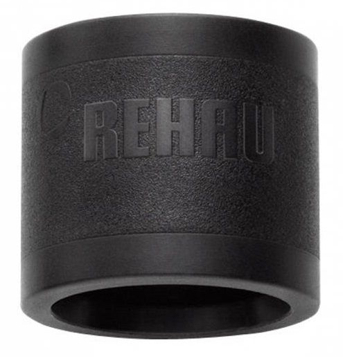 Гільза Rehau Rautitan PX, 20 мм, насувна, полівінілденфторит, чорний