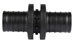 Муфта Rehau Rautitan PX, 32 мм, з'єднувальна, рівнопрохідна, поліфенілсульфон, чорний