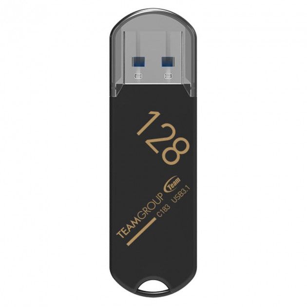 Накопичувач Team 128GB USB 3.0 C183 Black