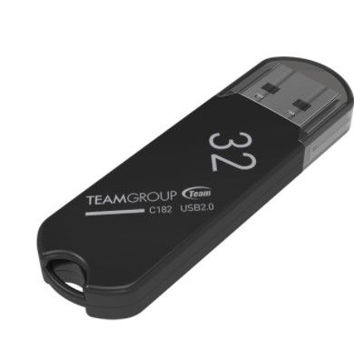 Накопичувач Team  32GB USB 2.0 C182 Black